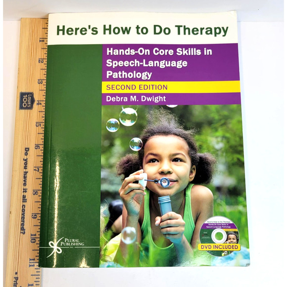 Here's How To Do Therapy 2nd Edition Dwight SLP Textbook DVD Plural Publishing - Picture 16 of 16